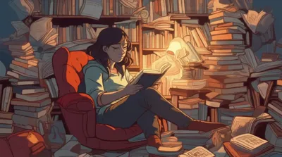 Illustration literate - Image 1