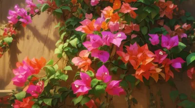 Illustration bougainvillea