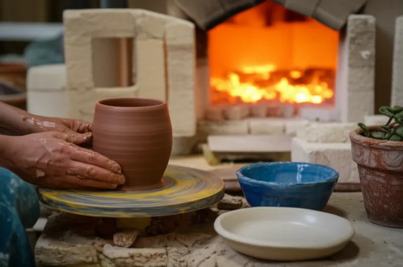 Ilustración visual de la palabra "ceramic" - Cerámica