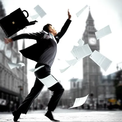 Illustration hurrying - Image 1