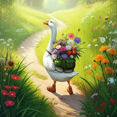 Illustration gander - Image 1