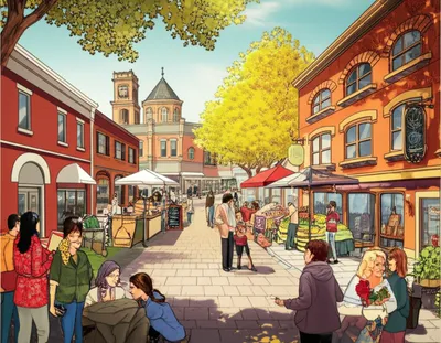 Illustration townies - Image 1