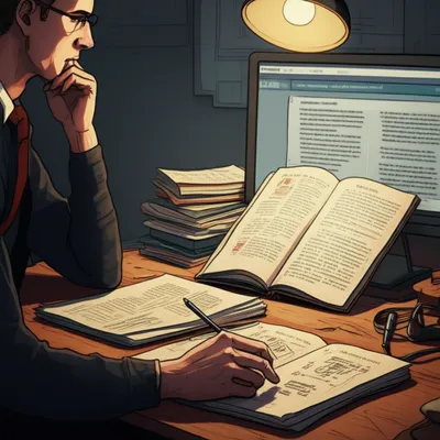 Illustration lawyer - Image 1