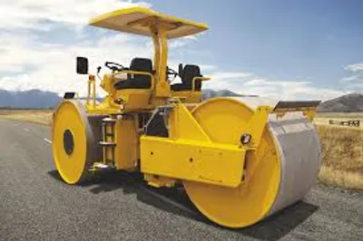 Illustration steamroller - Image 2