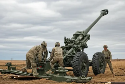 Illustration artillerymen