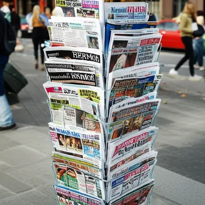 Illustration newsstands