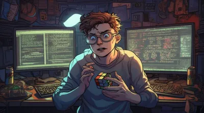 Illustration geeked - Image 1