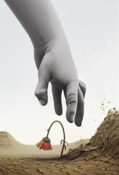 Illustration oppressing - Image 2