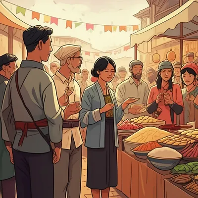 Illustration countryman - Image 1