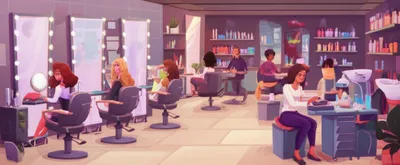 Illustration saloons - Image 1