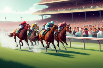 Illustration racecourse