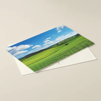 Illustration postcard