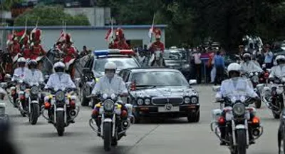 Illustration motorcade - Image 2