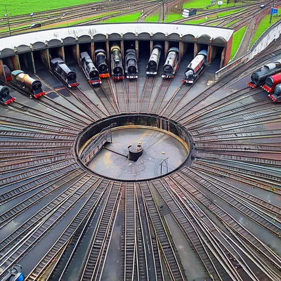 Illustration roundhouse - Image 1