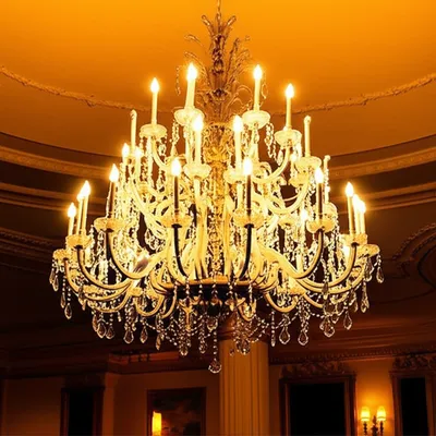 Illustration chandeliers