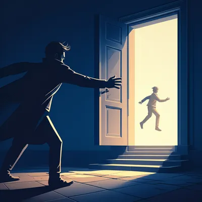 Illustration abandon - Image 1