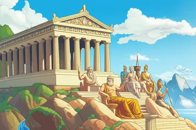 Illustration pantheons - Image 1