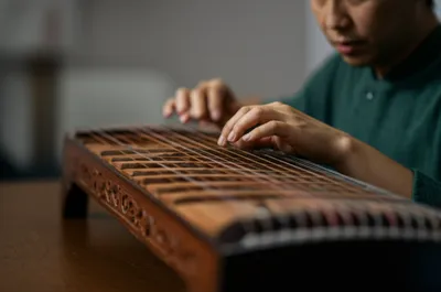 Illustration zither - Image 1