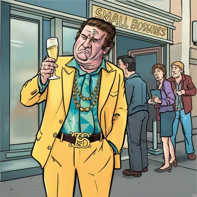 Illustration upstart