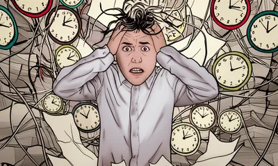 Illustration flustered - Image 1