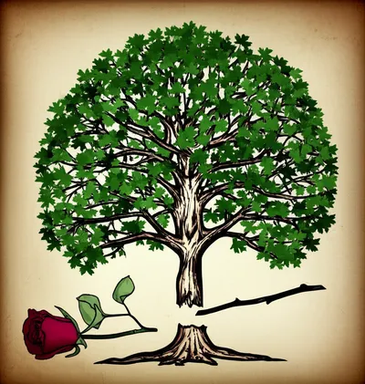 Illustration disinherit