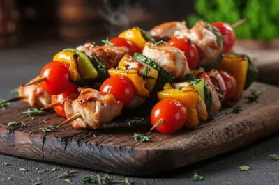 Illustration brochette - Image 1