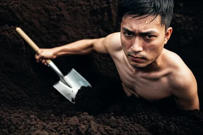 Illustration digger - Image 1