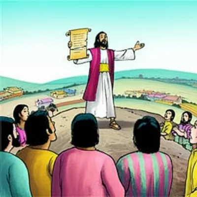Illustration evangelizing - Image 1