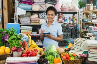 Illustration storekeeper - Image 1