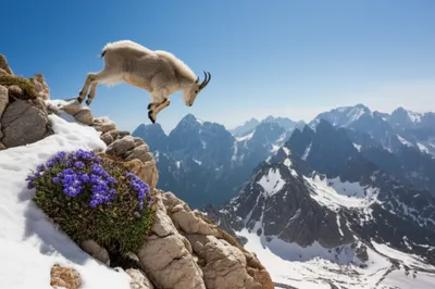 Illustration mountaineer - Image 1