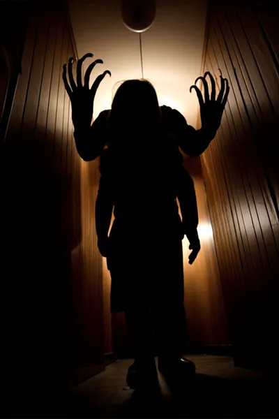 Illustration terrifying