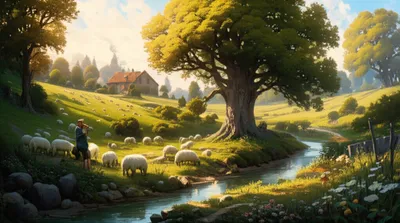 Illustration pastorales - Image 2