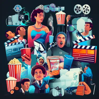Illustration cinema - Image 1