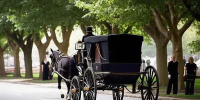 Illustration hearse - Image 1