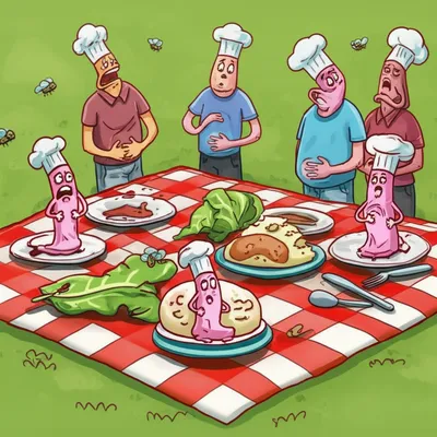 Illustration salmonella