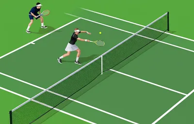 Illustration tennis - Image 1