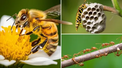 Illustration hymenopterans