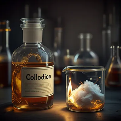 Illustration pyroxylin