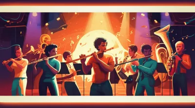 Illustration wind bands - Image 1