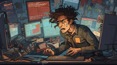 Illustration thrashing - Image 1