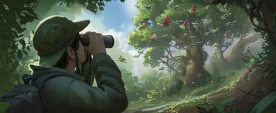 Illustration birding - Image 1