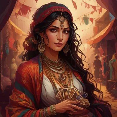 Illustration gypsies - Image 1