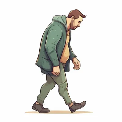 Illustration slouch - Image 1