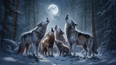 Illustration lobos - Image 1