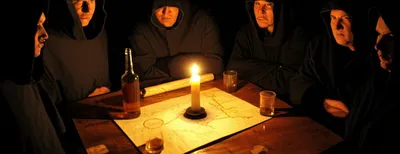 Illustration conspiratorial