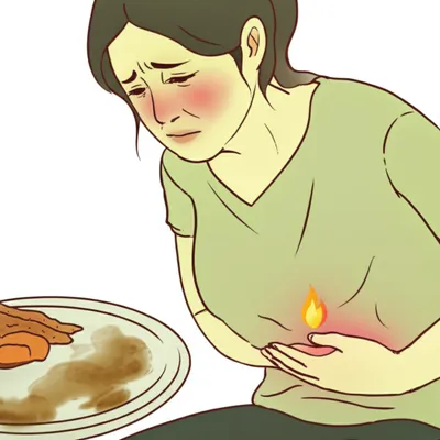 Illustration dyspepsia