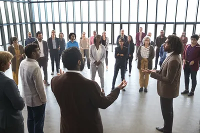 Illustration congregation