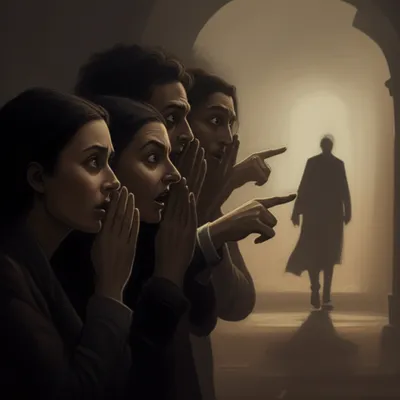 Illustration backbiting - Image 1