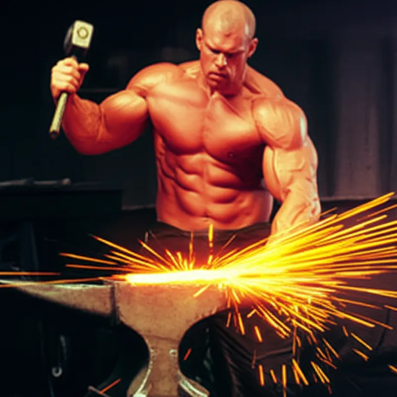 Visuelle Illustration von robuster: Kräftig, robust - Bild 1