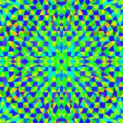 Illustration kaleidoscopic